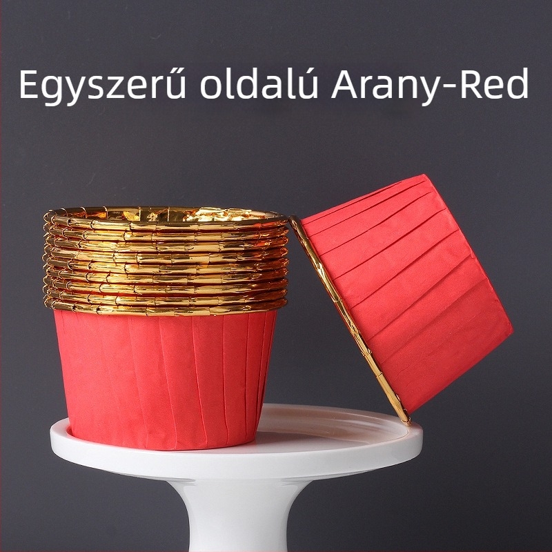 Muffinpapírlapok sütéshez – laminált, PET bevonat, 170 g/m², Jiang xiaopei