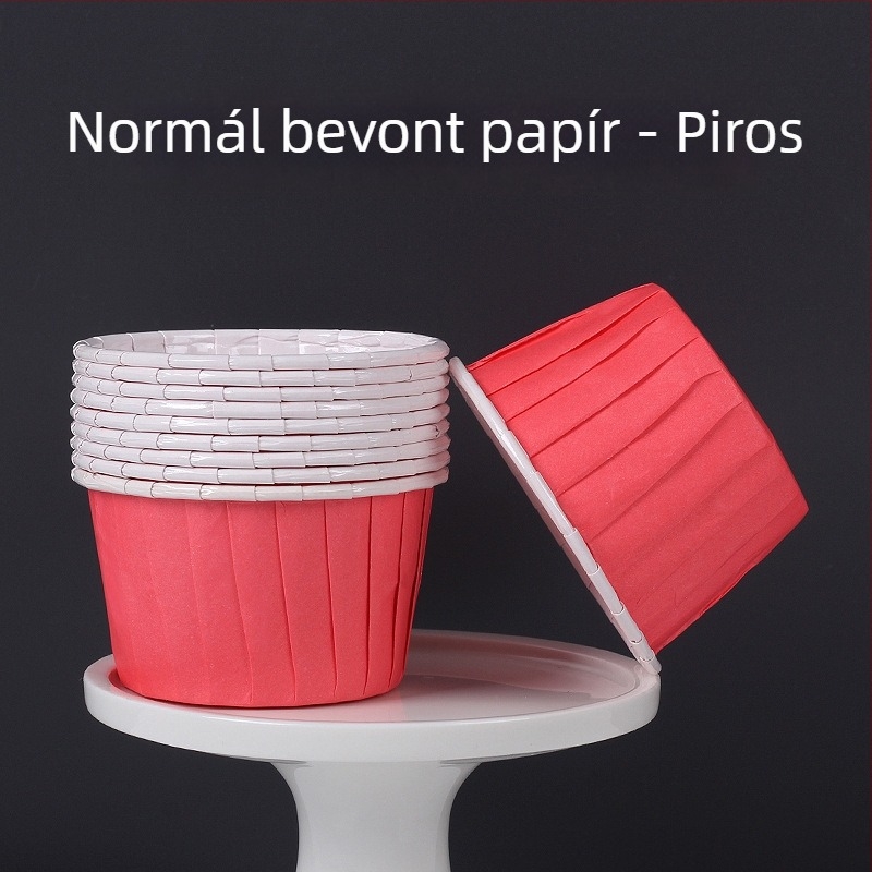 Muffinpapírlapok sütéshez – laminált, PET bevonat, 170 g/m², Jiang xiaopei