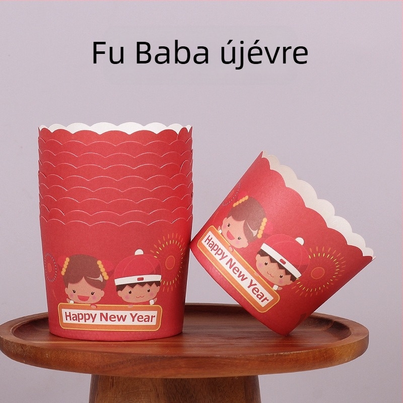 Muffinpapírlapok sütéshez – laminált, PET bevonat, 170 g/m², Jiang xiaopei