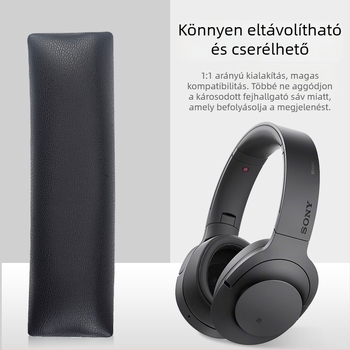 Műbőr tok Sony MDR-100ABN WH-H900N-hoz – Magic, műbőr, puha és gyengéd, OEM feldolgozás