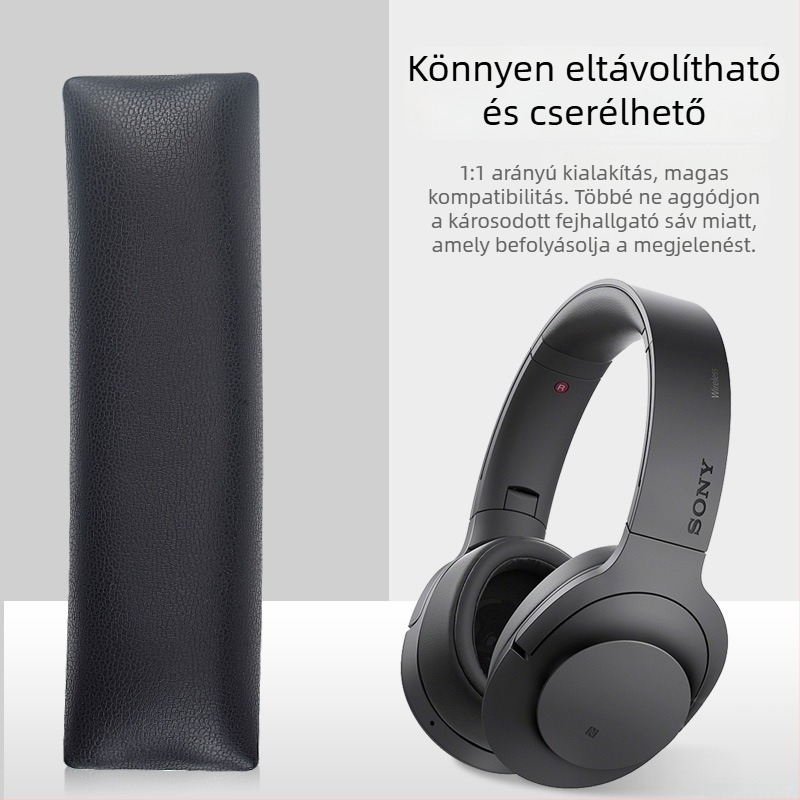 Műbőr tok Sony MDR-100ABN WH-H900N-hoz – Magic, műbőr, puha és gyengéd, OEM feldolgozás