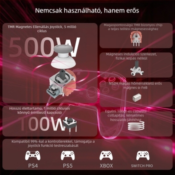 Jinfu DS13-max game joystick konzolokhoz — Csatlakozás: Solder; Anyag: Resin; Élettartam: 5 millió ciklus; Vibráció: Nincs; Nominális teljesítmény: 0,0125