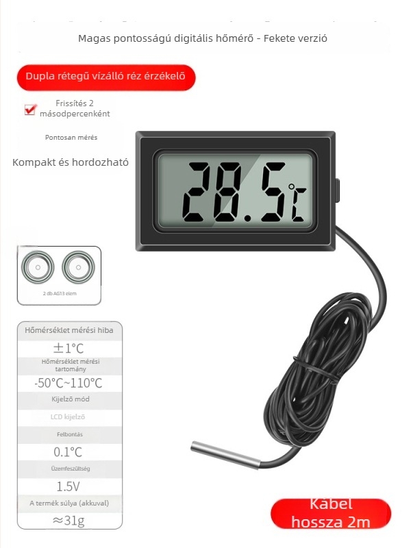 Autóklíma-termosztály detektor - digitális hőmérséklet-tesztelő szenzoros mérő a levegő kimenetére