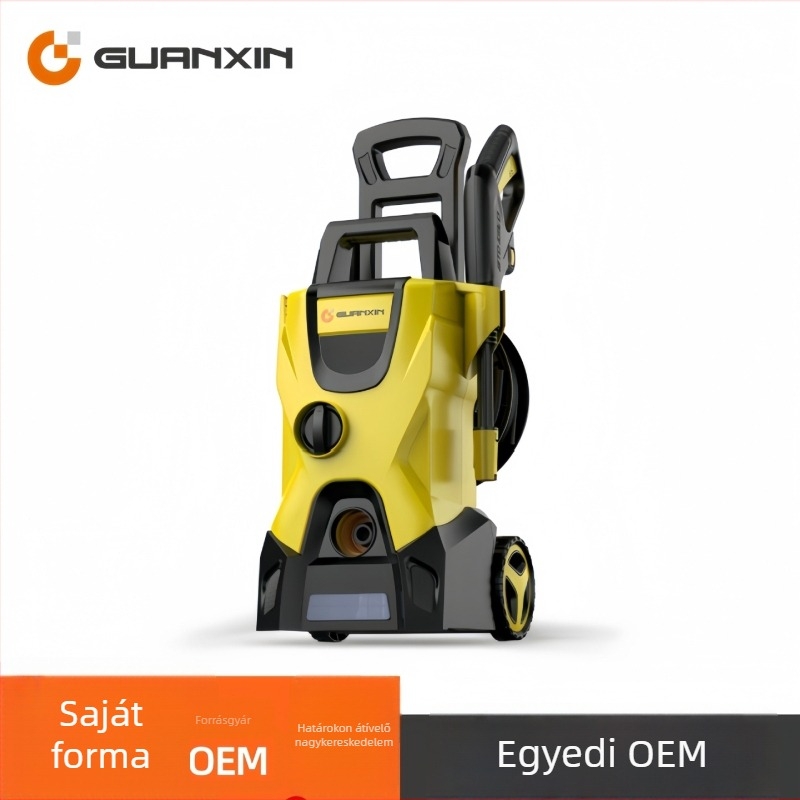 Függőleges autómosó 220V, 1800W, PP ház, AC motor, max nyomás 65 bar, 4-8 L/min áramlás