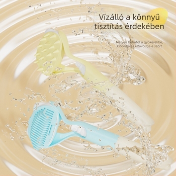 Kék fényű sterilizáló kefe háziállatok számára, hordozható permetező kefe macskák és kutyák számára, kézi permetező eszköz