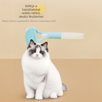 Kék fényű sterilizáló kefe háziállatok számára, hordozható permetező kefe macskák és kutyák számára, kézi permetező eszköz