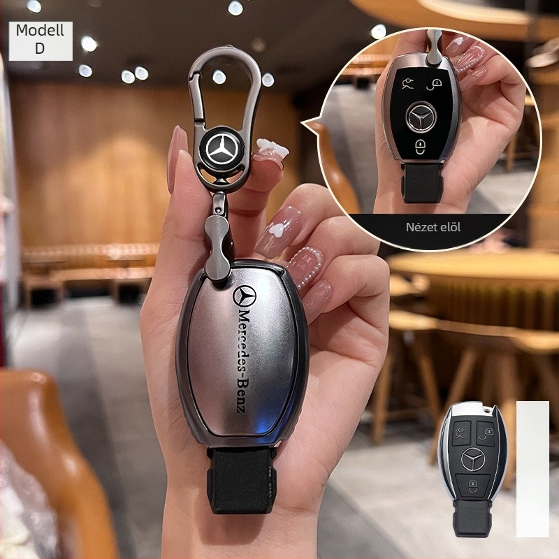 Mercedes-Benz kulcs tok – TPU anyag, magas színvonalú stílus, Huihuangda márka