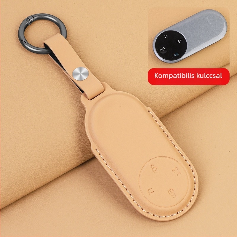 Kulcstartó tok ZhiJie R7S7S9 WenJie M9M5M8 – teljes lefedettség, belső kiegészítő (Night Shark, ZhiJie, Product No. 54454, Material: Microfiber Synthetic Leather, Style: Minimalist)