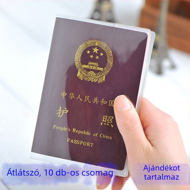 Útlevélvédő tok, PU anyag, összecsukható, japán stílus