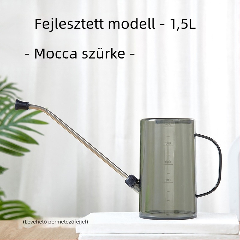 Házi kertészkedéshez hosszúcsövű öntöző kanna permetező fejjel; öntöző eszköz (Típus: kanna/öntöző kanna/szóró; Kapacitás: részletek; Anyag: Egyéb)