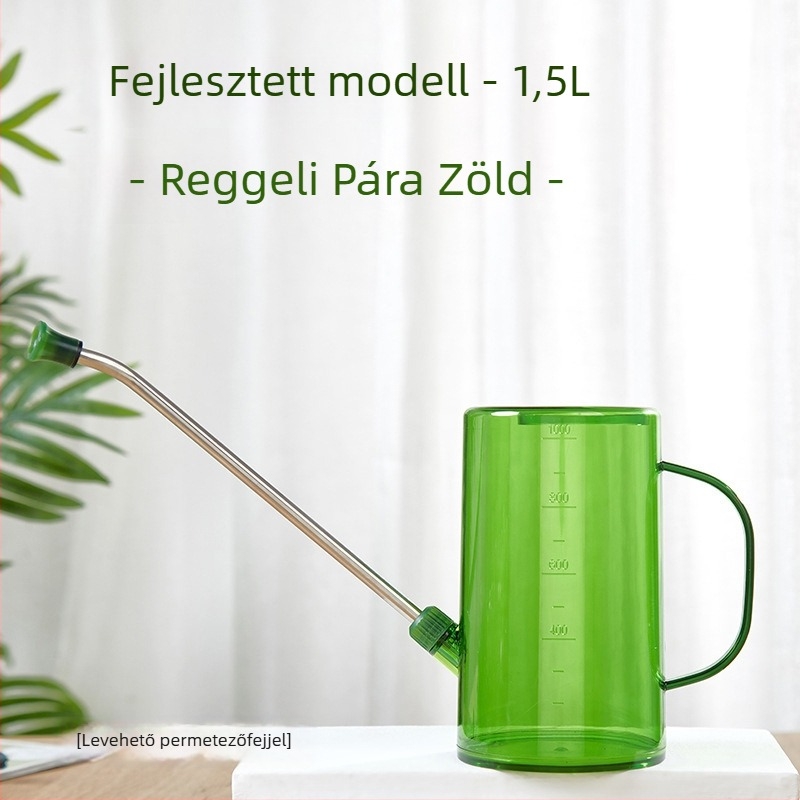 Házi kertészkedéshez hosszúcsövű öntöző kanna permetező fejjel; öntöző eszköz (Típus: kanna/öntöző kanna/szóró; Kapacitás: részletek; Anyag: Egyéb)