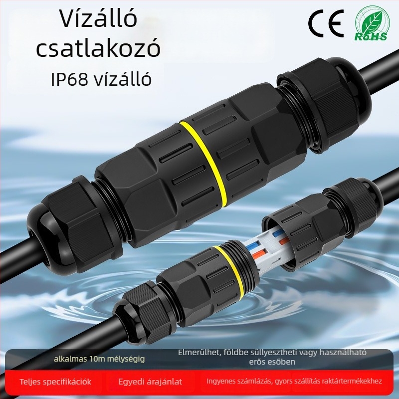 Vízálló terminál blokk adapter ipari kültéri használatra, magas hőmérséklet-állóság (csatolási interfész)