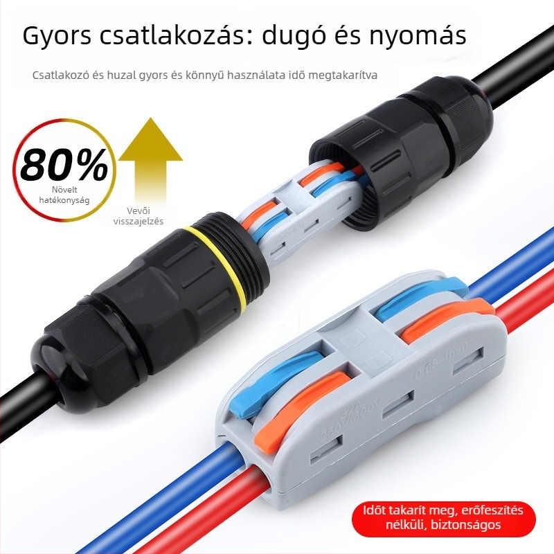 Vízálló terminál blokk adapter ipari kültéri használatra, magas hőmérséklet-állóság (csatolási interfész)
