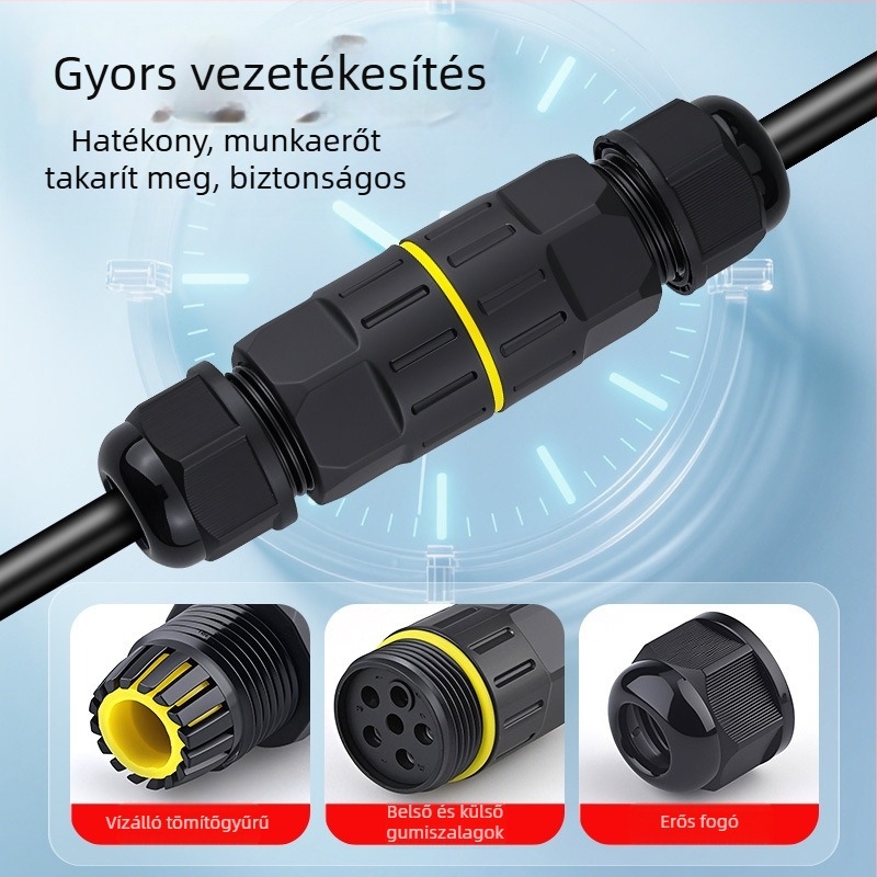 Vízálló terminál blokk adapter ipari kültéri használatra, magas hőmérséklet-állóság (csatolási interfész)