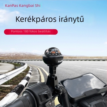 Elektromos motorkerékpár vezető iránytűje, fémből készült, vízálló, érzékeny irányjelzés