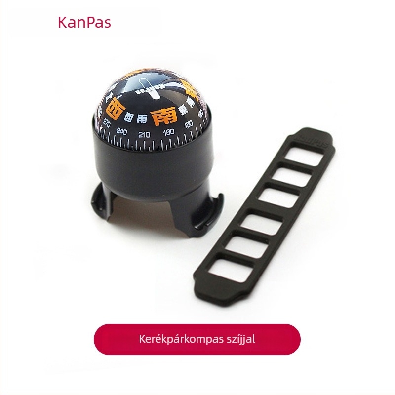 Elektromos motorkerékpár vezető iránytűje, fémből készült, vízálló, érzékeny irányjelzés