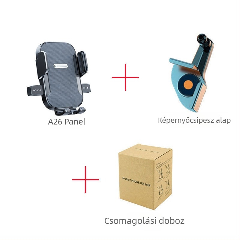 Zhenyu univerzális autó navigációs tartója snap-on központi kijelzőhöz, testreszabható