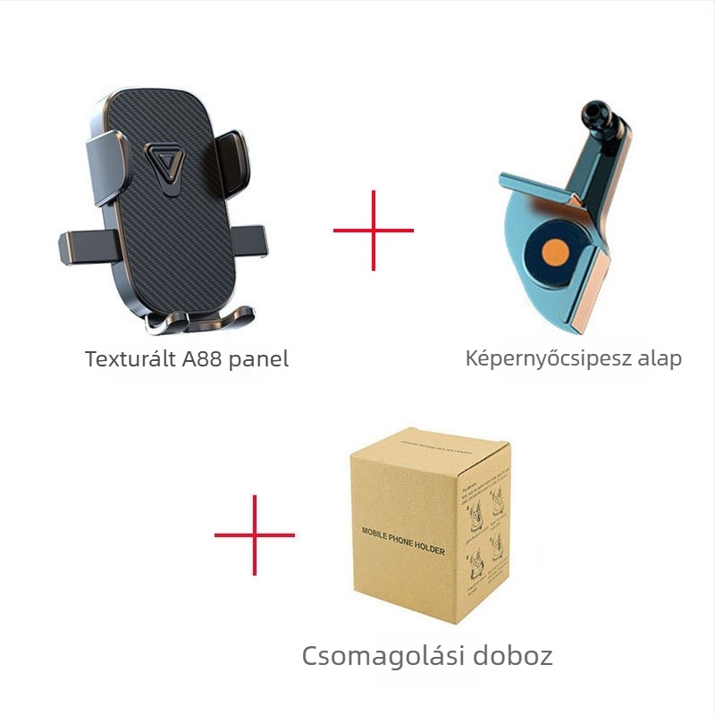 Zhenyu univerzális autó navigációs tartója snap-on központi kijelzőhöz, testreszabható