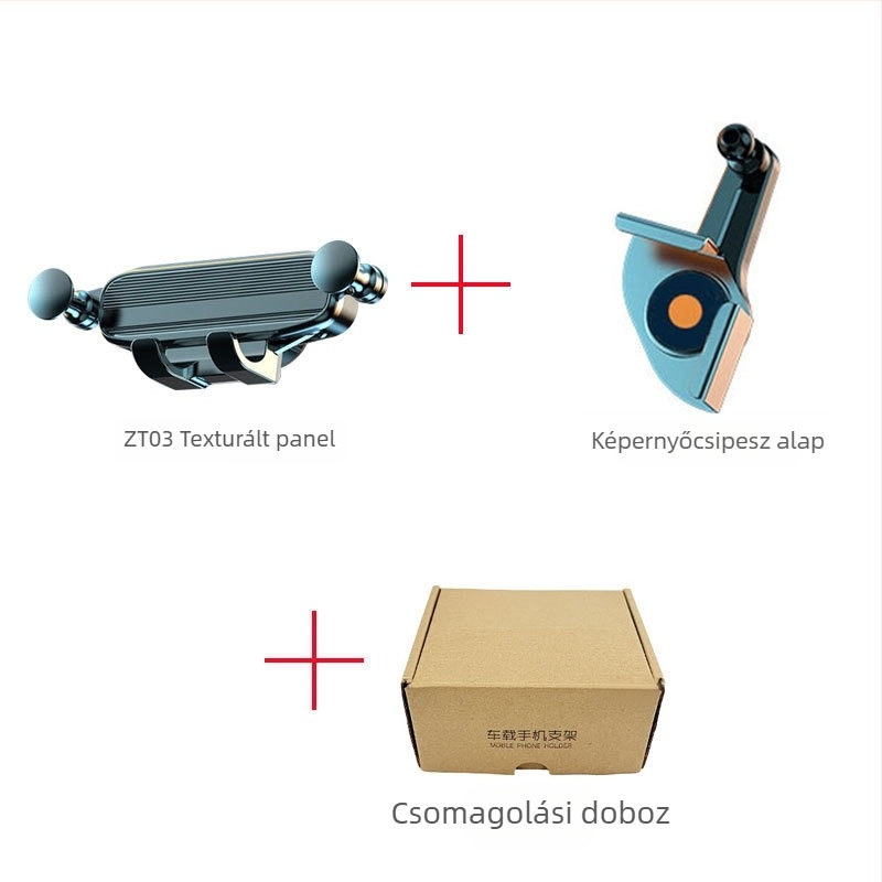 Zhenyu univerzális autó navigációs tartója snap-on központi kijelzőhöz, testreszabható