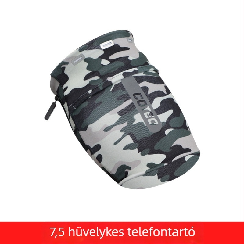 Uniszex karra rögzíthető telefon-tartó futáshoz és kültéri edzéshez, könnyű poliészter