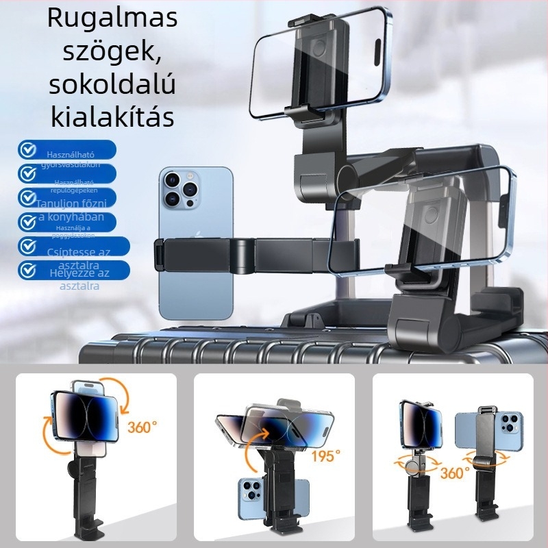 Telefon tartó - műanyag, univerzális, testreszabás elérhető