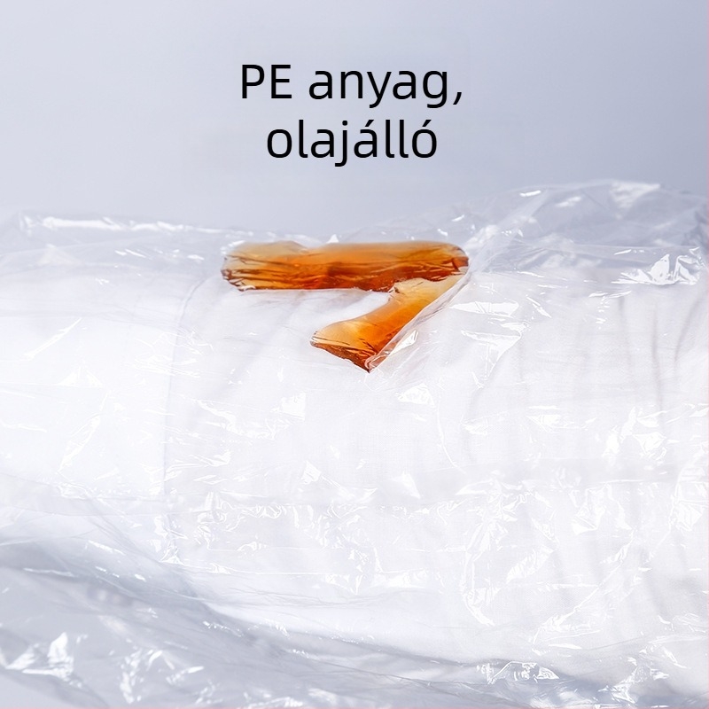 Egyszer használatos PE karvédő, vízálló, felnőtt, modern egyszerű stílus, rákos forró fazékhoz