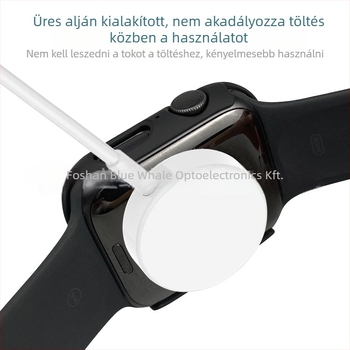Apple Watch S11 védőtok integrált PC-héjjal és edzett üveg fóliával