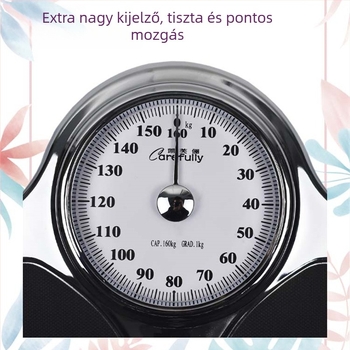 Testsúlymérleg, mechanikus pontosság, nem digitális, diákoknak