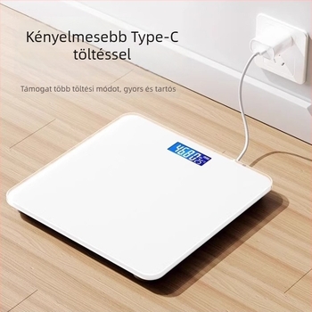 Testtömegmérő mérleg testzsírt mérő funkcióval - Digitális háztartási mérleg felnőttek számára (Márka Friendly; Eredet Yiwu; Stílus Egyszerű)