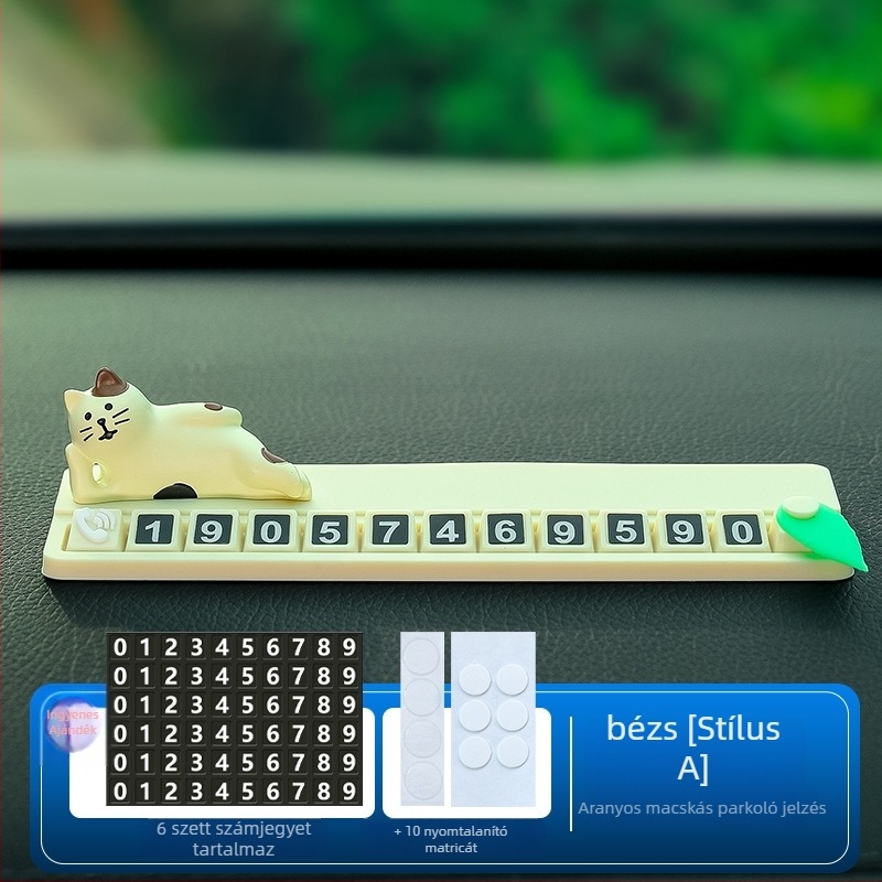 Ruijie PVC Autó Stop Jel – Rejtett Telefonlemez, Zhejiang Származás