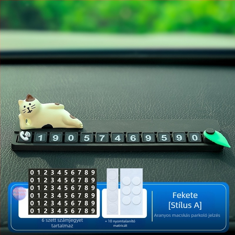 Ruijie PVC Autó Stop Jel – Rejtett Telefonlemez, Zhejiang Származás