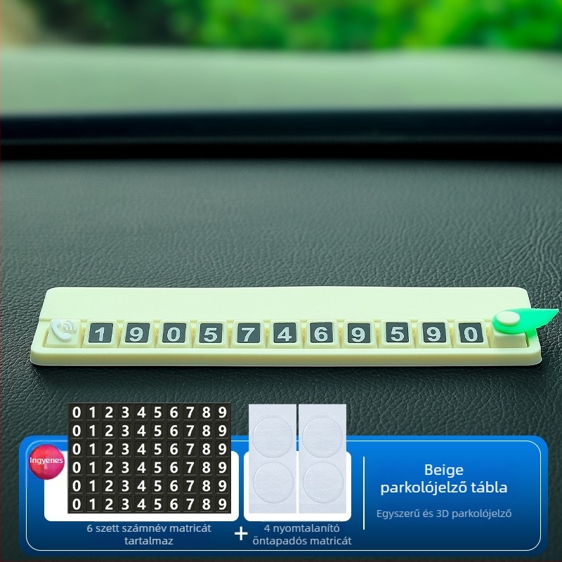 Ruijie PVC Autó Stop Jel – Rejtett Telefonlemez, Zhejiang Származás