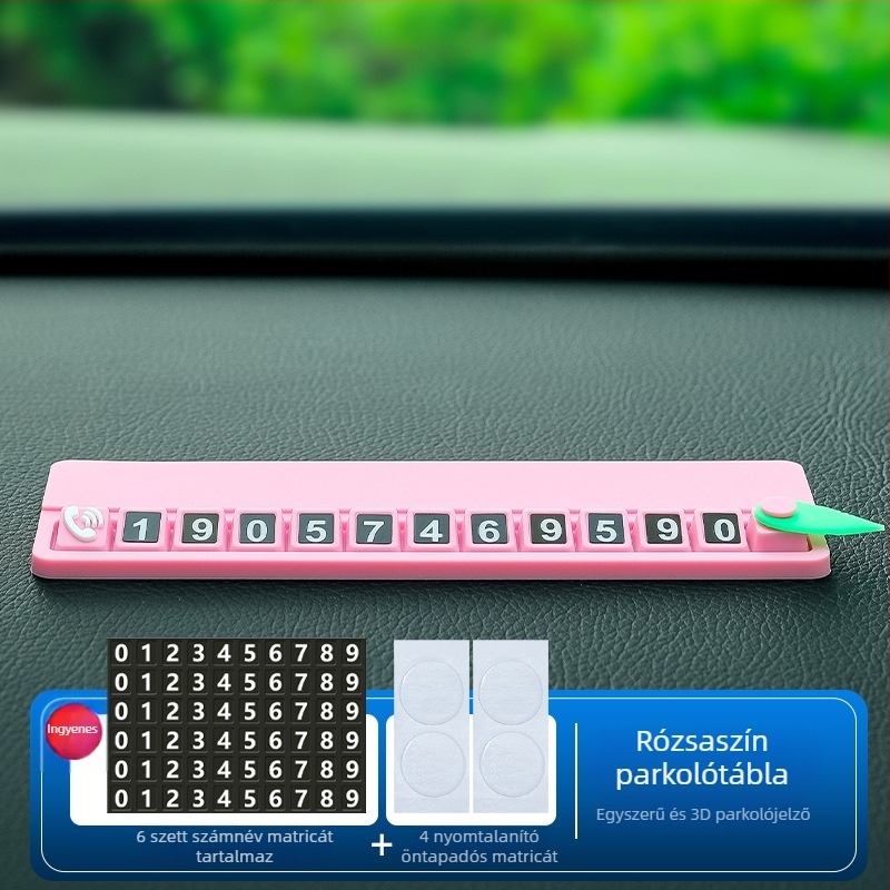 Ruijie PVC Autó Stop Jel – Rejtett Telefonlemez, Zhejiang Származás