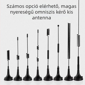 LoRa antenna magas nyereséggel, 12 dBi, 433 MHz, antenna ventuzával a modulhoz WEIHAN