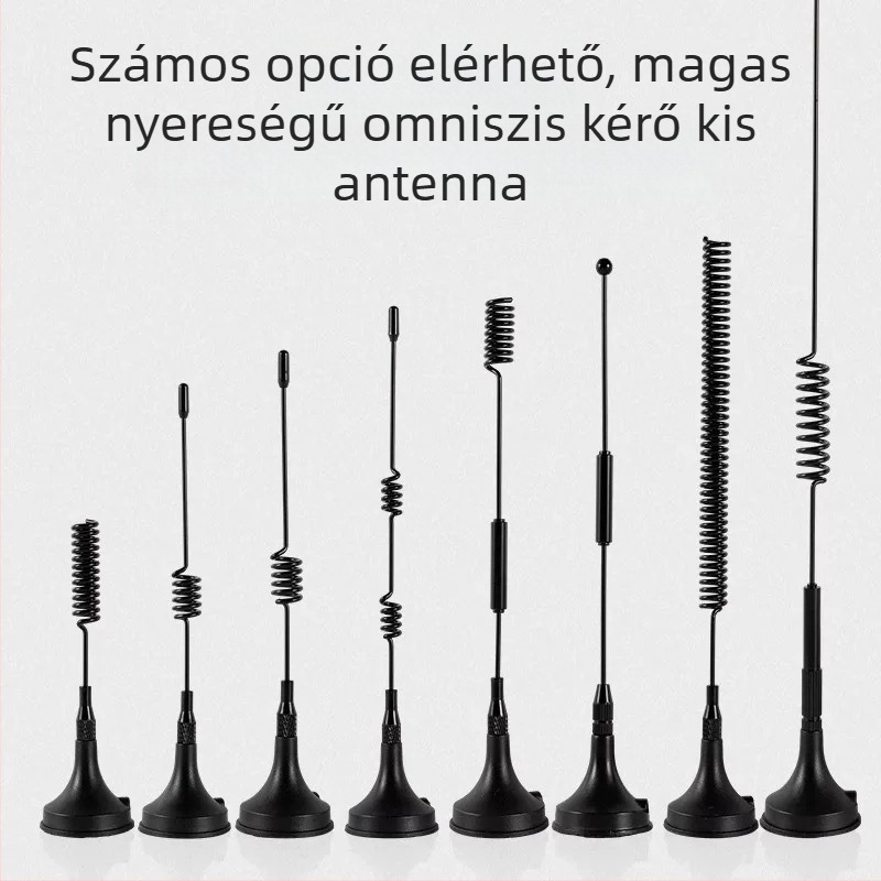 LoRa antenna magas nyereséggel, 12 dBi, 433 MHz, antenna ventuzával a modulhoz WEIHAN