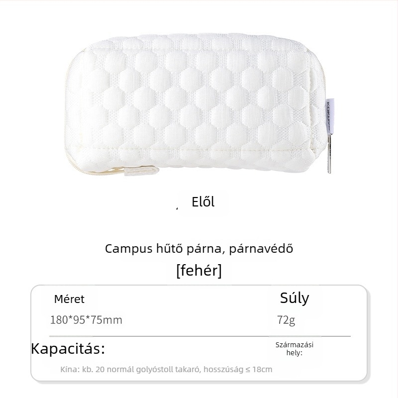 Vászon párnás táska tolltartó kozmetikai táska - poliészter, mindennapi stílus, univerzális használat, alap csomagolás