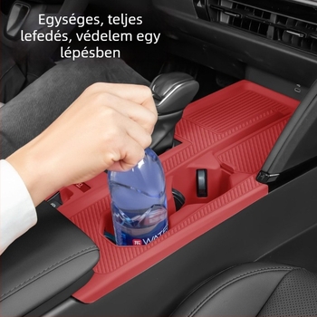 Toyota Camry 24-25 középkonzol szilikon párna – belső dekoráció, karcolásvédő fólia a váltó környékén