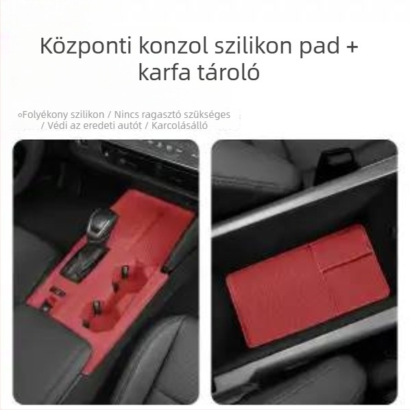 Toyota Camry 24-25 középkonzol szilikon párna – belső dekoráció, karcolásvédő fólia a váltó környékén