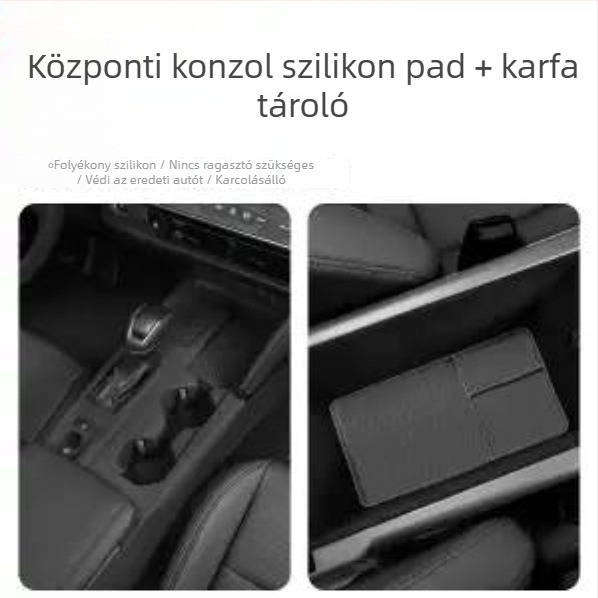 Toyota Camry 24-25 középkonzol szilikon párna – belső dekoráció, karcolásvédő fólia a váltó környékén