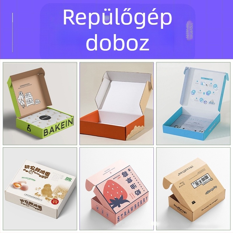 Személyre szabott hajtogatható kraft papír csomagoló doboz, 350 gsm, forró fóliázás, ezüst forró fóliázás, UV nyomtatás és relief — Tianli