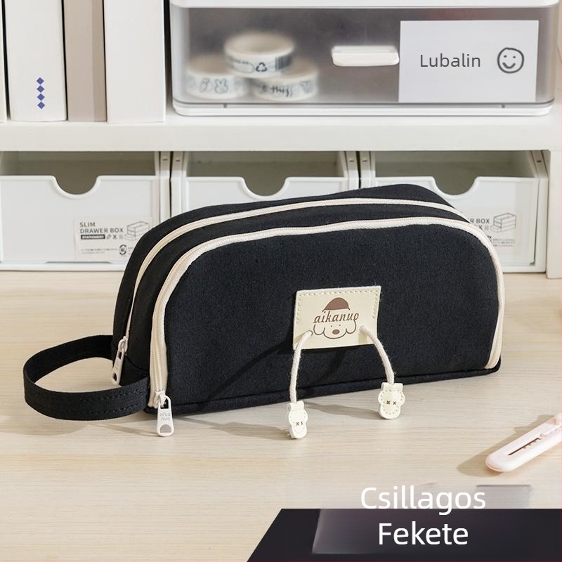 Tolltartó kollégiumi stílusban, karikatúra dizájnnal, japán stílus — textil anyag, uniszex, márka Other