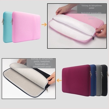 One Cypress 16 hüvelykes laptop tok fleece béléssel és tablet tok – ütésálló védelem Apple és Huawei készülékekhez