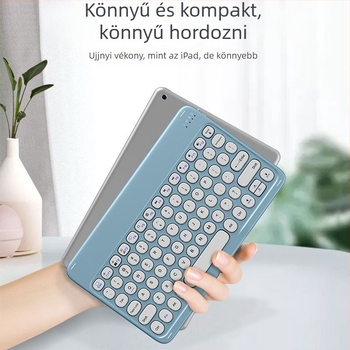 Bluetooth vezeték nélküli billentyűzet numerikus paddel Apple, Huawei és Xiaomi táblagépekhez és telefonokhoz