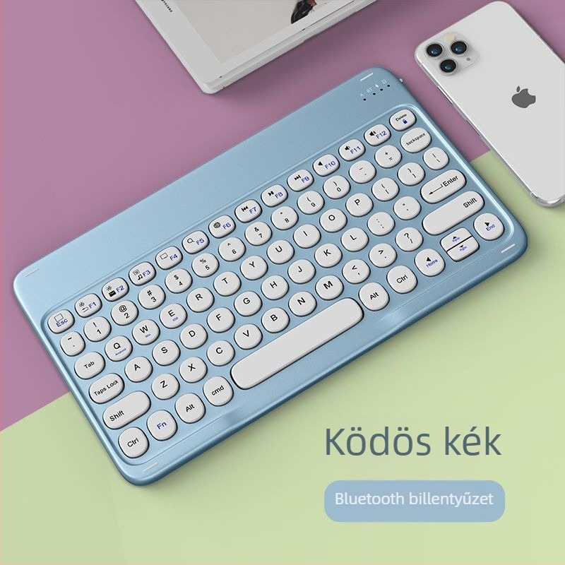 Bluetooth vezeték nélküli billentyűzet numerikus paddel Apple, Huawei és Xiaomi táblagépekhez és telefonokhoz