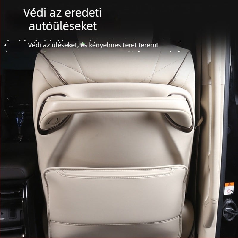 ALF40 Bőr belső hátpárnák Alphard/Vellfire-hoz – első, középső és harmadik sorhoz, szennyeződés elleni védőhuzat