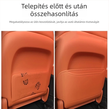 L6L7L8L9 ülés hátsó támla védő — Special, mikroszálas bőr, egész éves használatra, egyszerű stílus.