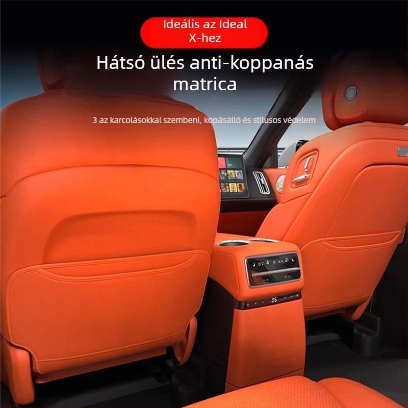 L6L7L8L9 ülés hátsó támla védő — Special, mikroszálas bőr, egész éves használatra, egyszerű stílus.