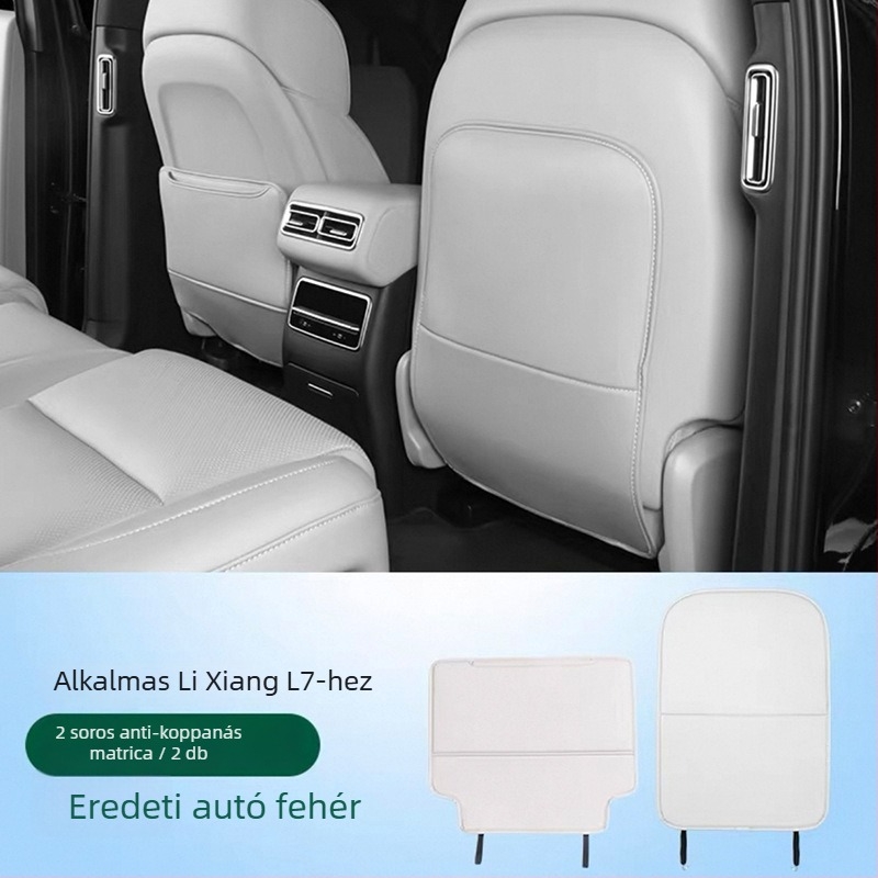L6L7L8L9 ülés hátsó támla védő — Special, mikroszálas bőr, egész éves használatra, egyszerű stílus.