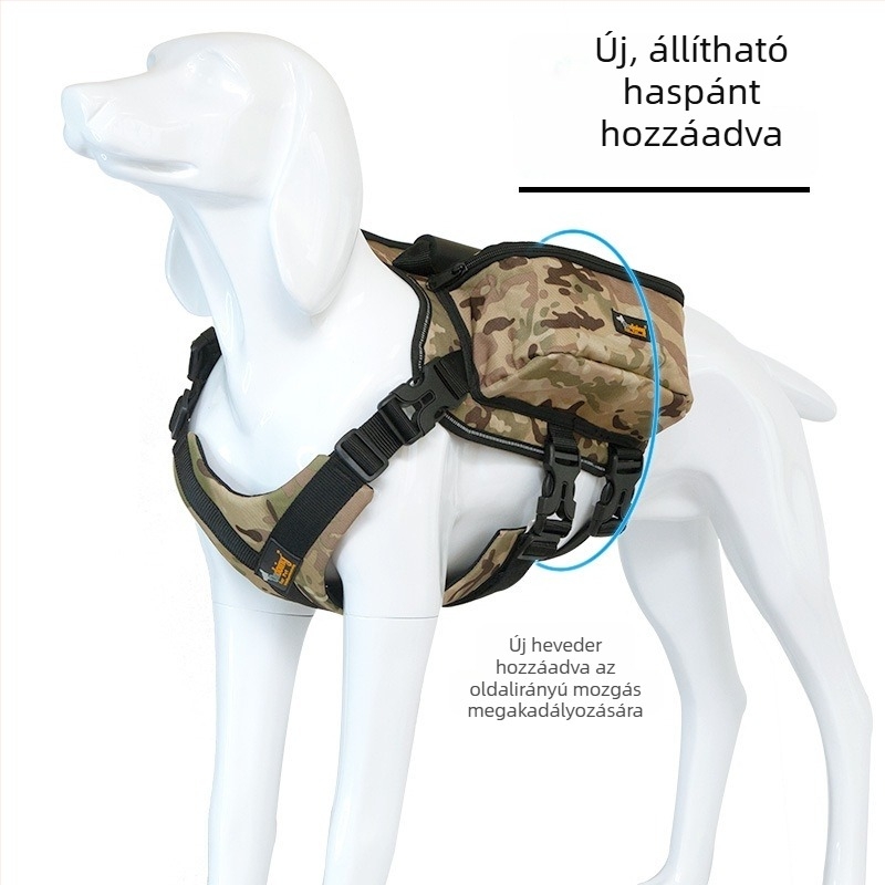 Kutyamellkas-hám hátizsák – szabadtéri utazásokhoz