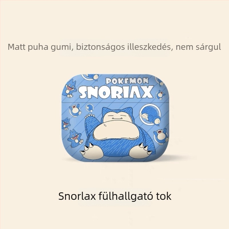 Van Gogh dizájn AirPods Pro 2 védőtok, matt puha szilikon, domborított felület